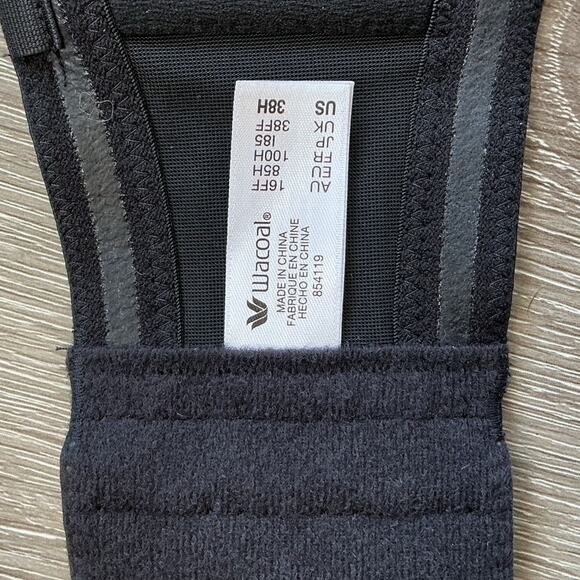 Wacoal 38H Smooth Mulitway Convertible Black Strapless Bra - Picture 5 of 7